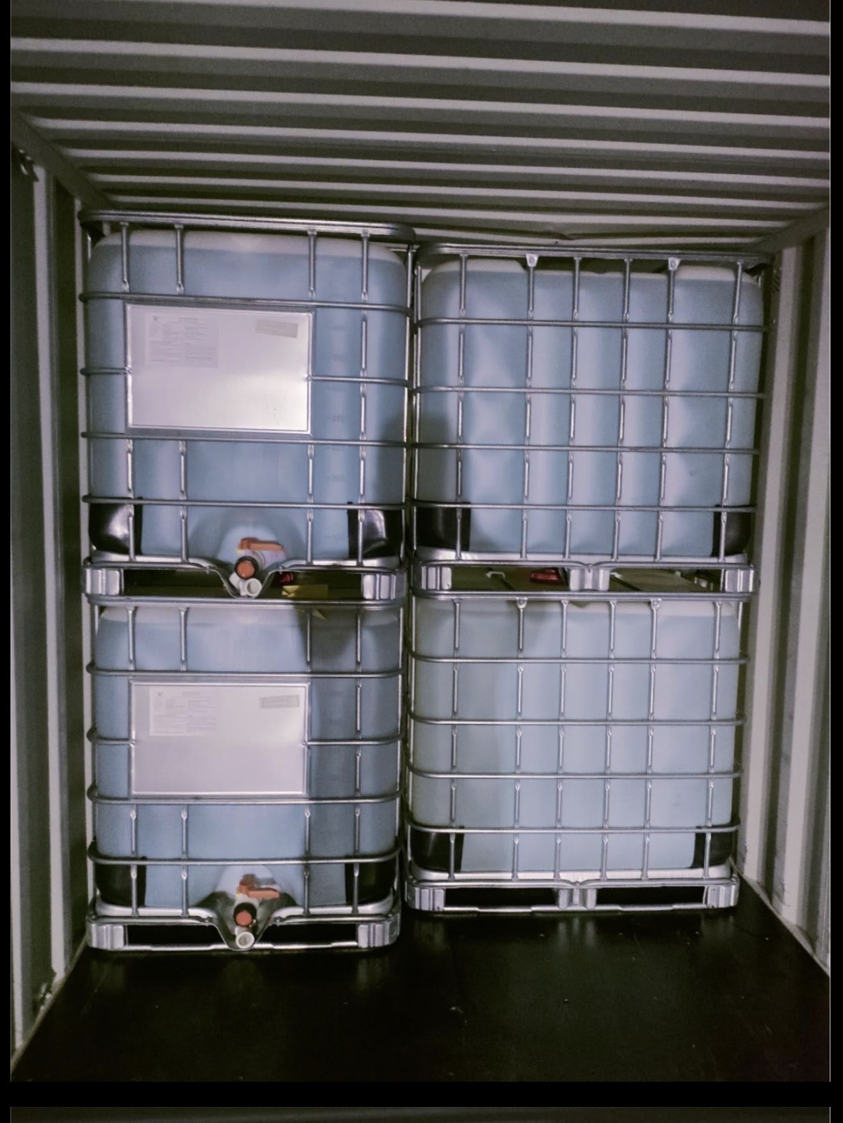 Container bồn IBC chất khử màu nhập khẩu trực tiếp từ Trung Quốc